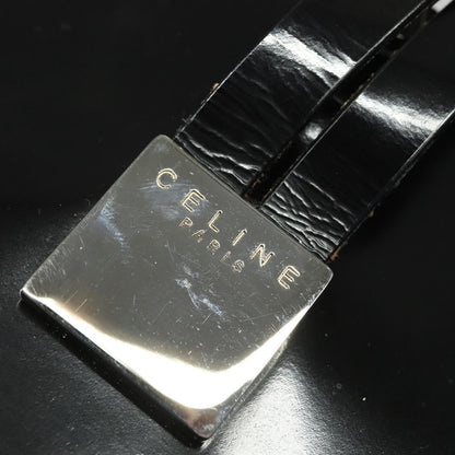 Celine Handbag Patent leather, BLACK, PATENT_LEATHER, Handbag
