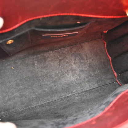 Saint Laurent Sac de Jour Bag Leather, Red, Leather, Handbag