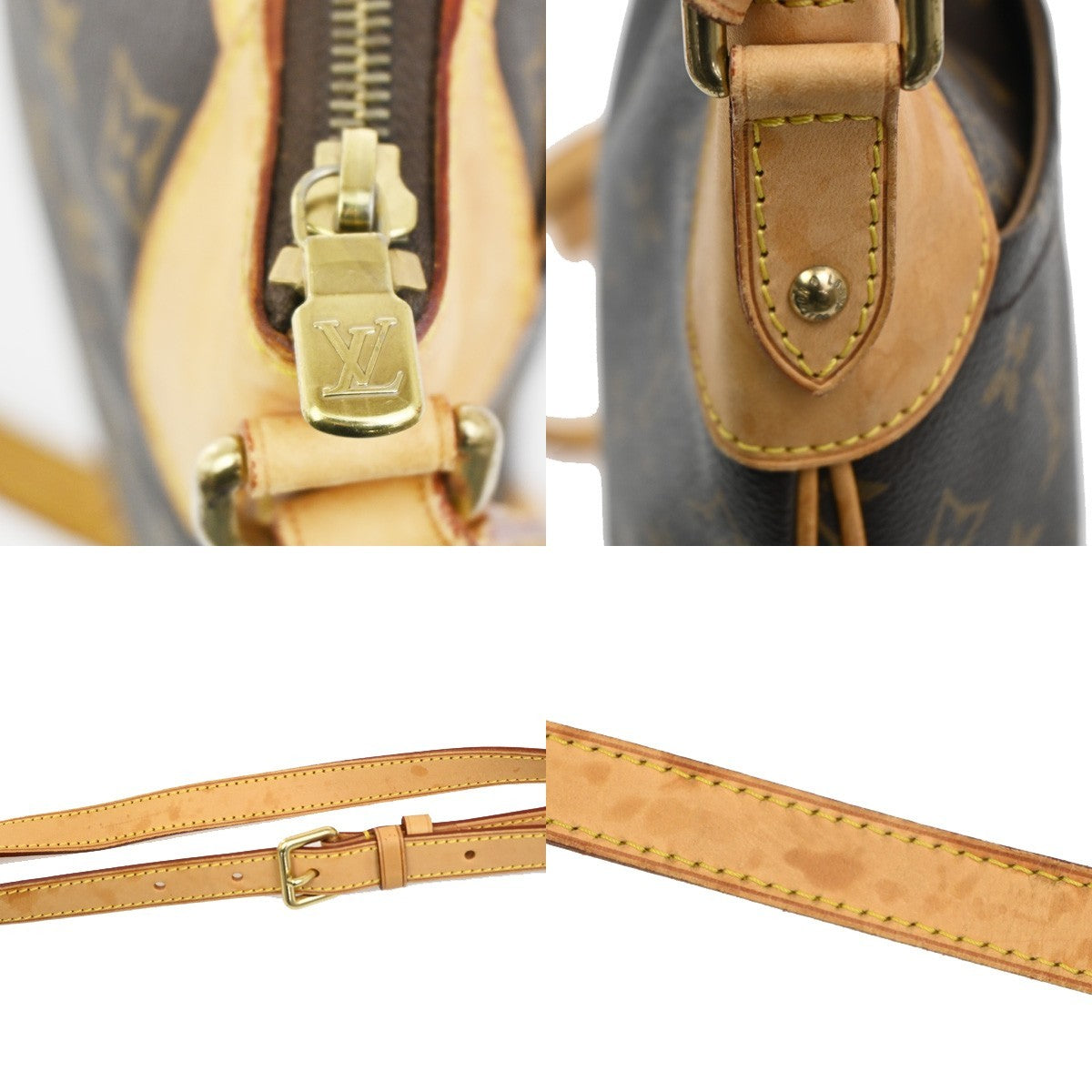 Louis Vuitton Odeon Handbag Monogram Canvas, BROWN, CANVAS, Shoulder bag