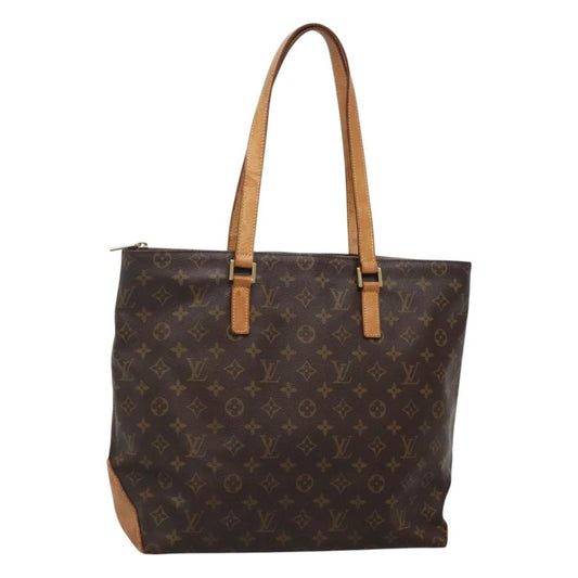 Louis Vuitton Cabas Piano Monogram Canvas, BROWN, CANVAS, Tote bag