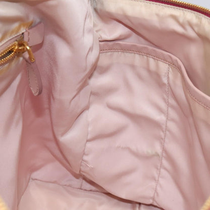 Prada Convertible Zip Tote Tessuto, PINK, NYLON, Tote bag