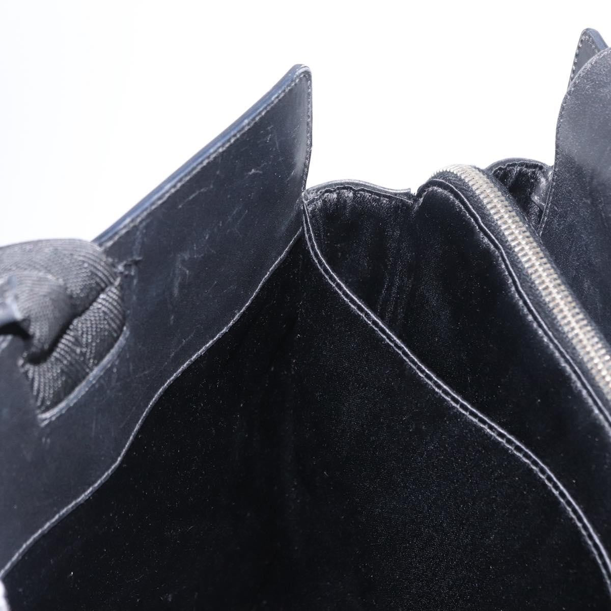 Prada Vintage Briefcase Leather, BLACK, LEATHER, Briefcase