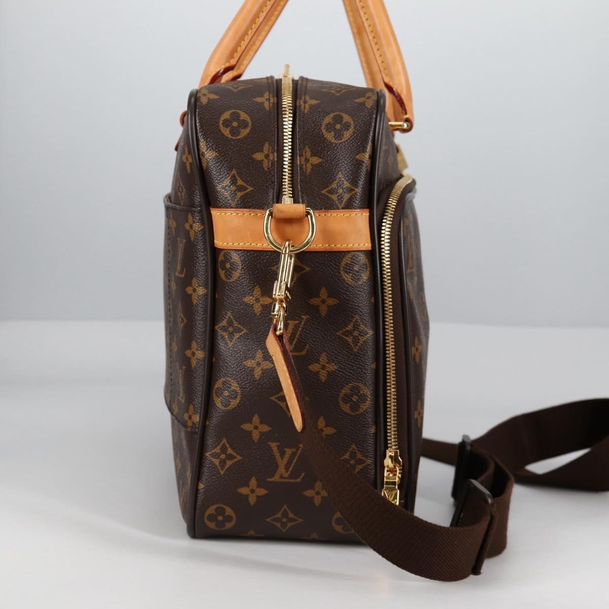 Louis Vuitton Icare Laptop Bag Monogram Canvas, BROWN, CANVAS, Briefcase