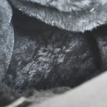 Chanel Fantasy Fur Tote Faux Fur with Leather, BLACK, SUEDE,FUR, Handbag