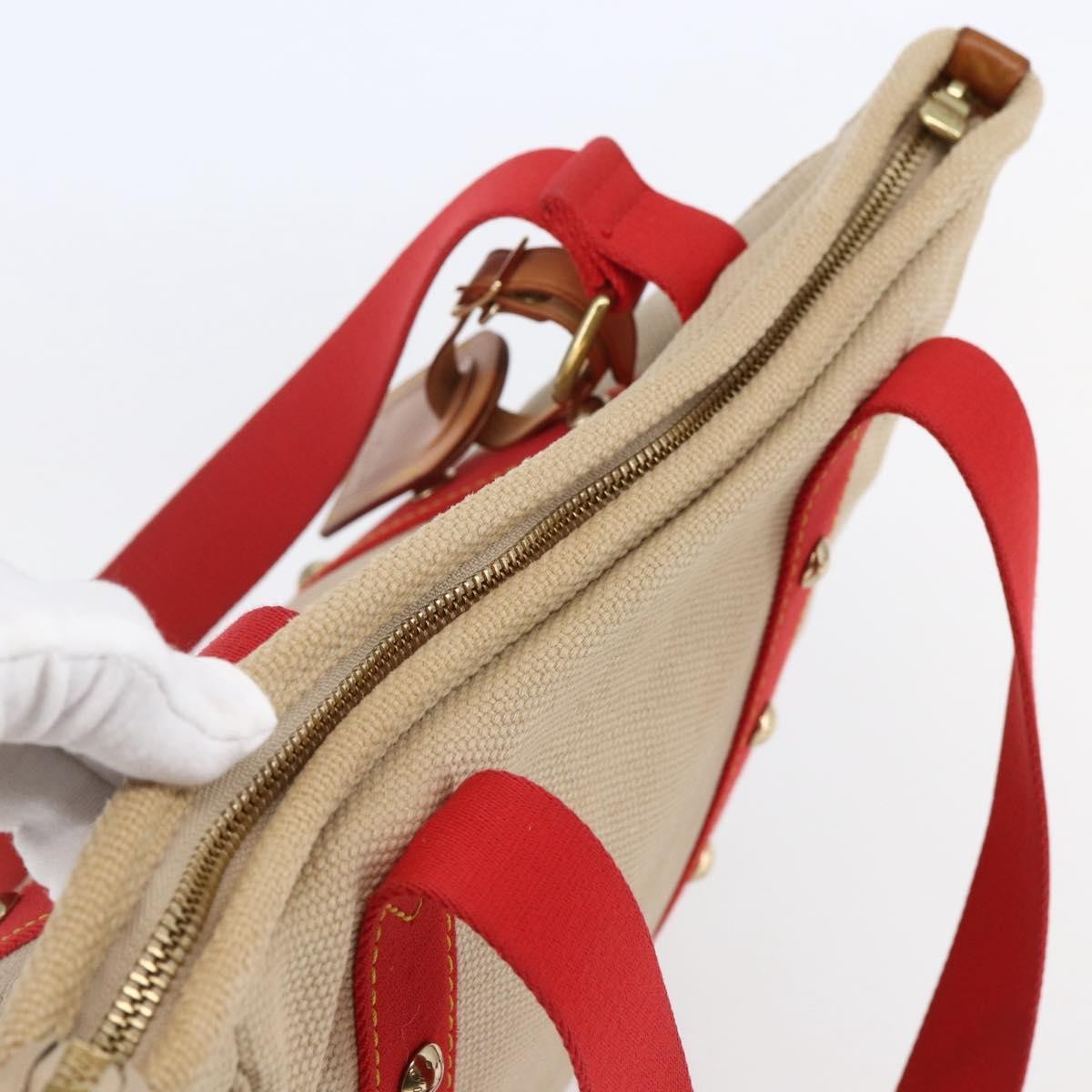 Louis Vuitton Antigua Tote Canvas, BEIGE, CANVAS, Tote bag