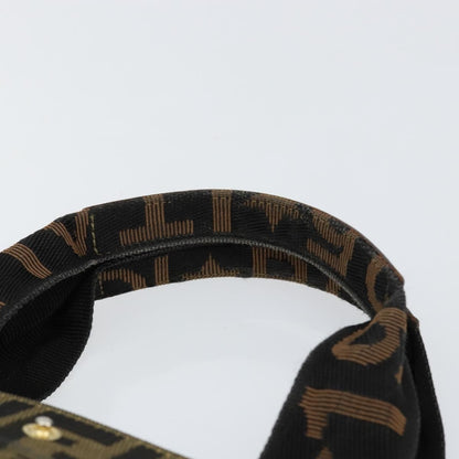 Fendi Zucca Tote bag FF motif, BROWN, CANVAS, Tote bag