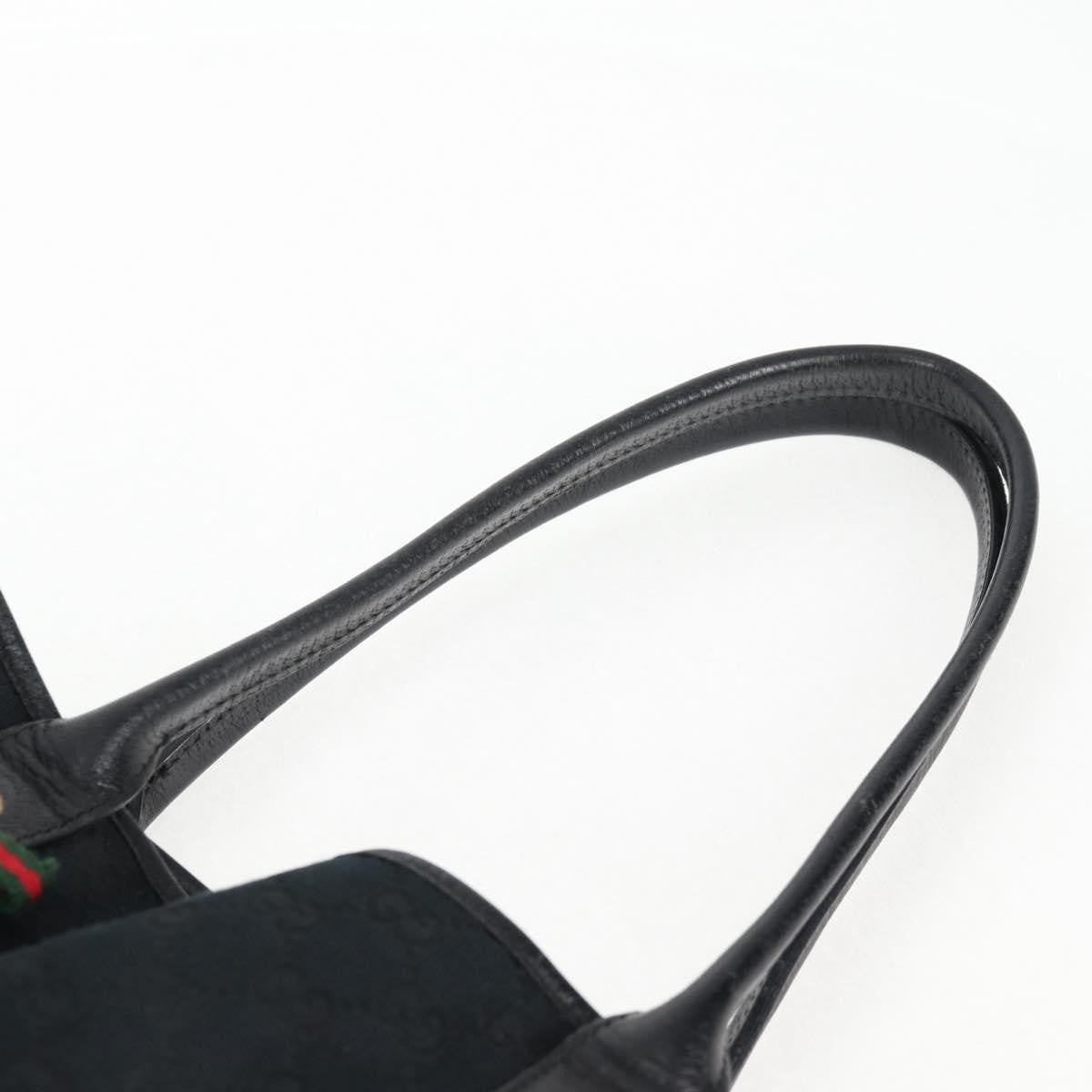 Gucci Princy Tote GG Coated Canvas, BLACK, CANVAS, Tote bag