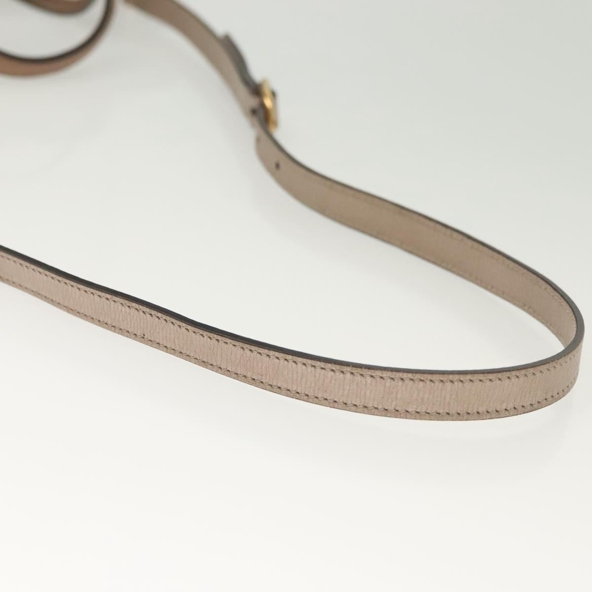 Gucci Bright Bit Convertible Tote Leather, GOLD, LEATHER, Tote bag