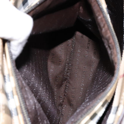 Burberry Vintage Tote Vintage Check Coated Canvas, BEIGE, CANVAS, Tote bag