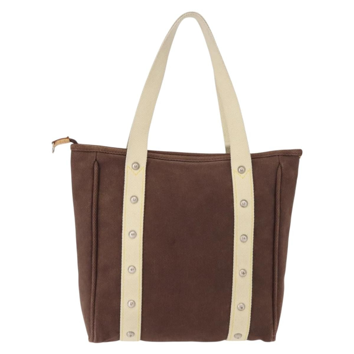 Louis Vuitton Antigua Tote Canvas, BROWN, CANVAS, Tote bag
