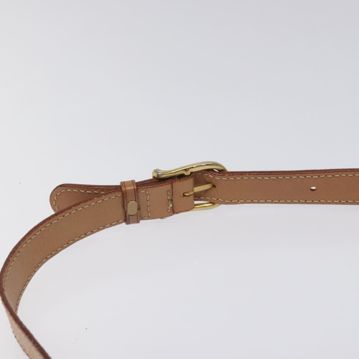 Celine Vintage Macadam Shoulder Bag Canvas and Leather, Brown, Canvas, Shoulder Bag