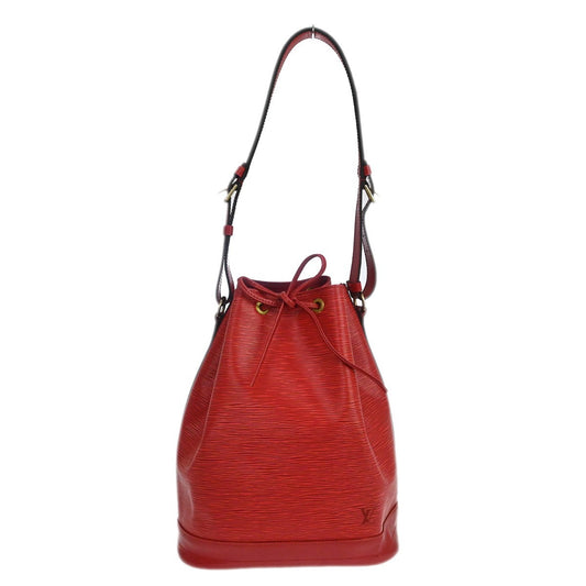Louis Vuitton Noe Handbag Epi Leather, Red, Leather, Shoulder Bag