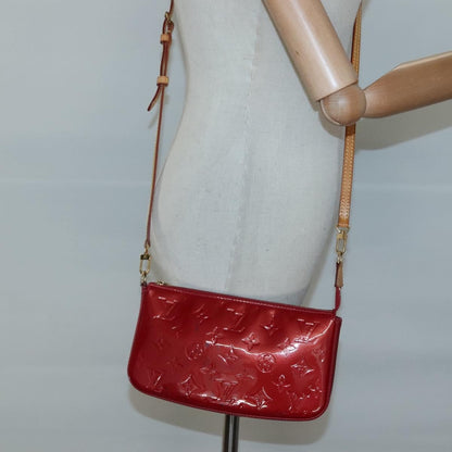 Louis Vuitton Pochette Accessoires vernis, RED, PATENT_LEATHER, Clutche & pouche