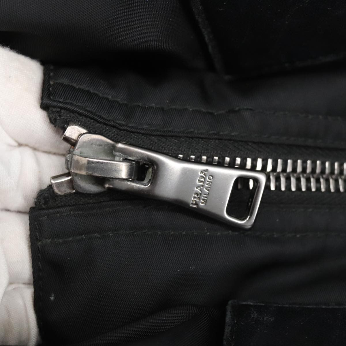 Prada Convertible Double Tote Tessuto, NAVY, NYLON, Tote bag