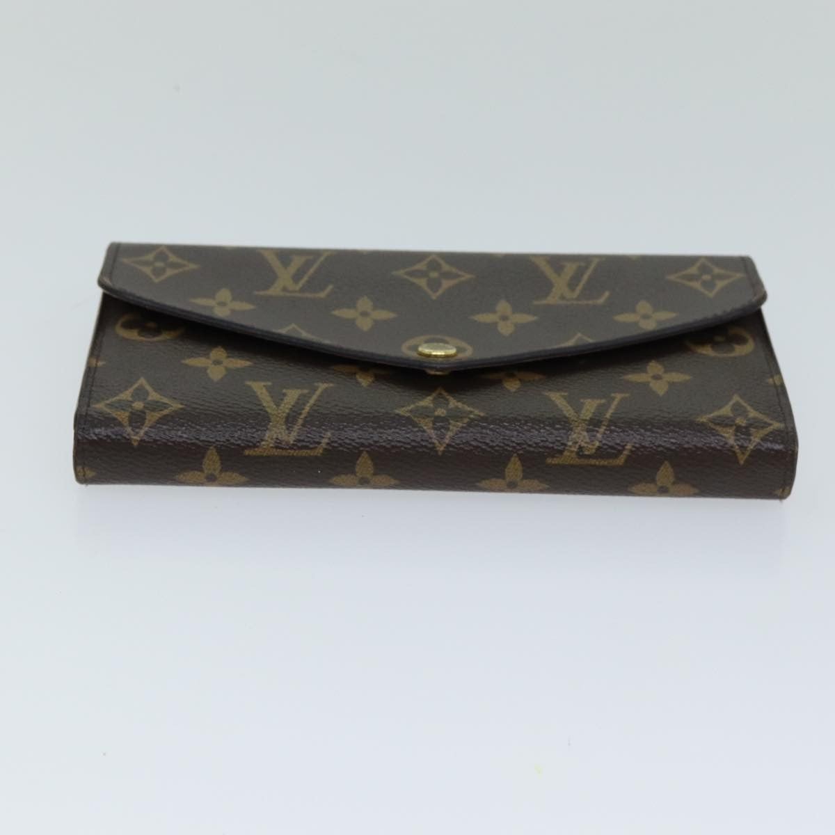 Louis Vuitton Sarah Wallet NM Monogram Canvas, BROWN, CANVAS, Wallets