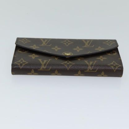 Louis Vuitton Sarah Wallet NM Monogram Canvas, BROWN, CANVAS, Wallets