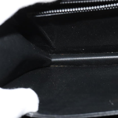 Bally Vintage Handbag Leather, BLACK, LEATHER, Handbag