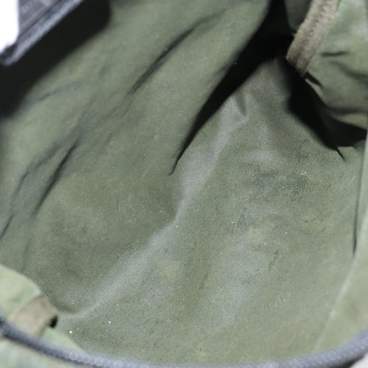 Prada Flat Messenger Bag Tessuto, KHAKI, NYLON, Shoulder bag