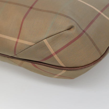 Burberry Nova check Shoulder bag Canvas, BEIGE, CANVAS, Shoulder bag