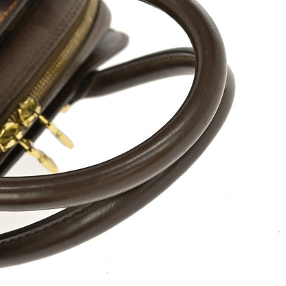 Louis Vuitton Triana Bag Damier, BROWN, CANVAS, Handbag