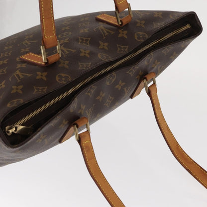 Louis Vuitton Cabas Mezzo Monogram Canvas, BROWN, CANVAS, Tote bag