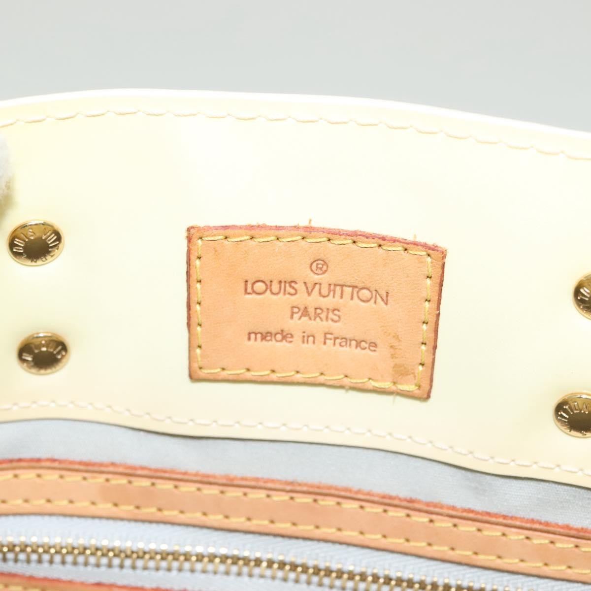 Louis Vuitton Reade Handbag Monogram Vernis, BEIGE, PATENT_LEATHER, Handbag