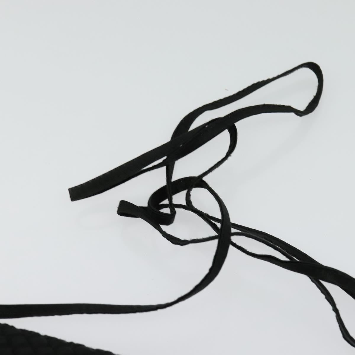 Bottega Veneta Intrecciato Clutch bag Calfskin, BLACK, SATIN, Shoulder bag