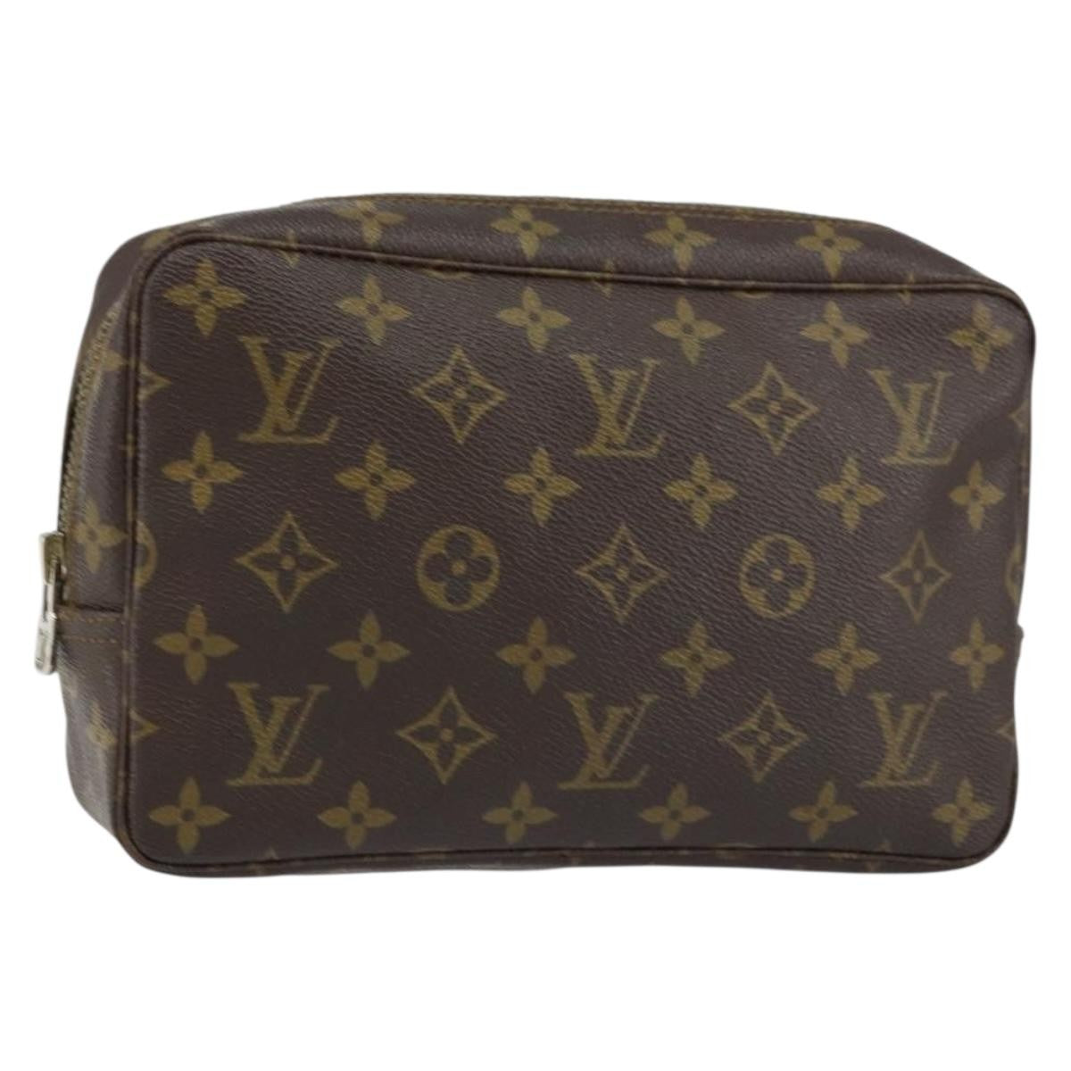 Louis Vuitton Trousse Toilette Monogram Canvas, BROWN, CANVAS, Clutche & pouche
