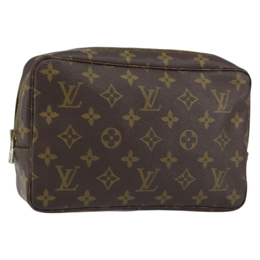 Louis Vuitton Trousse Toilette Monogram Canvas, BROWN, CANVAS, Clutche & pouche
