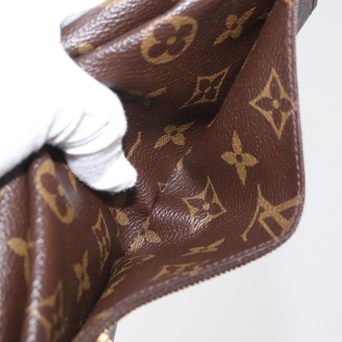 Louis Vuitton Origami Wallet Monogram Canvas, BROWN, CANVAS, Wallets