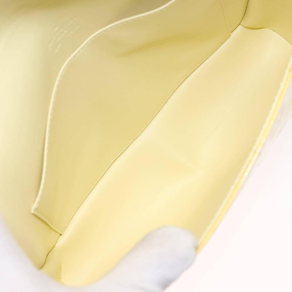 Louis Vuitton Thompson Street Handbag Monogram Vernis, YELLOW, PATENT_LEATHER, Shoulder bag