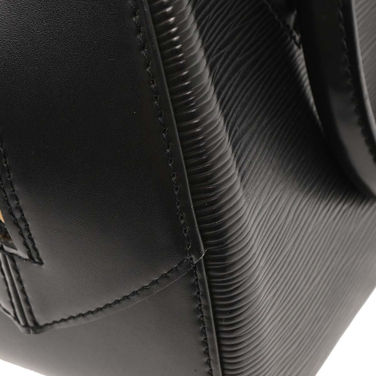 Louis Vuitton Sablons Handbag Epi Leather, BLACK, LEATHER, Handbag