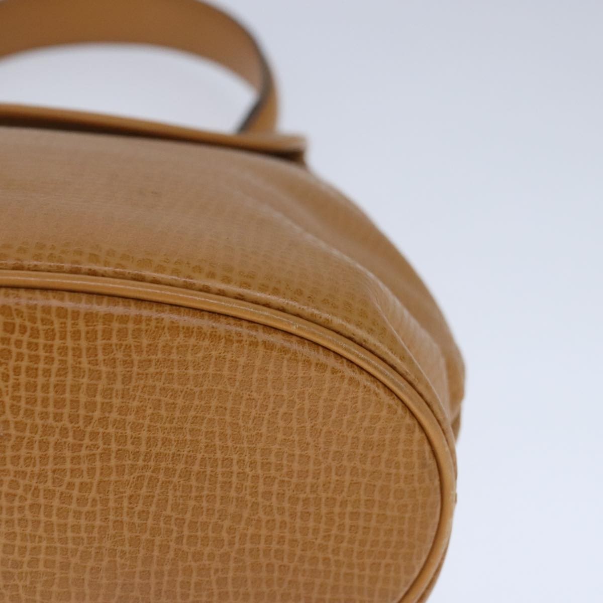 Christian Dior Vintage CD Handbag Leather, BROWN, LEATHER, Handbag