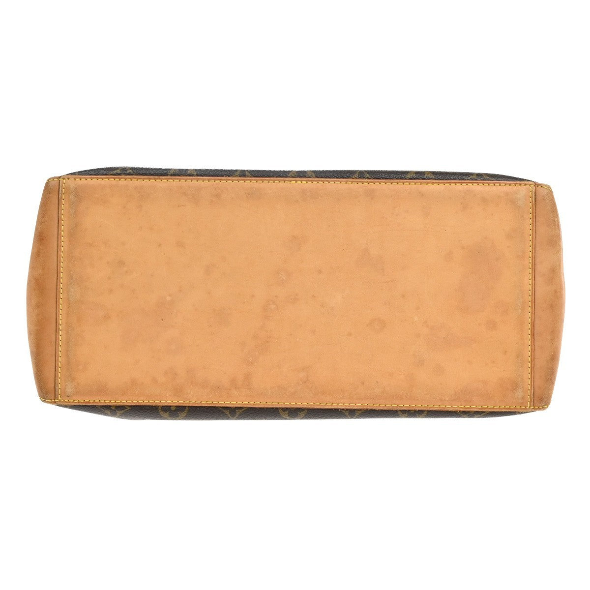 Louis Vuitton Cabas Mezzo Monogram Canvas, BROWN, CANVAS, Tote bag