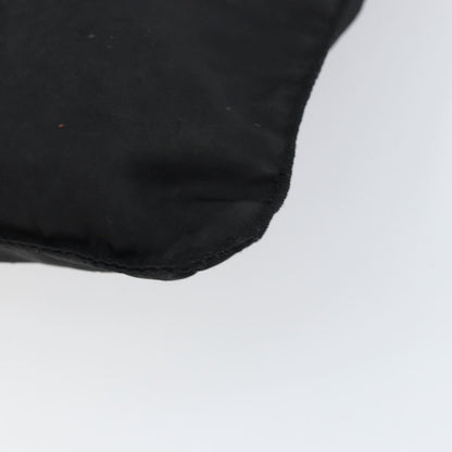 Prada Flat Messenger Bag Tessuto, BLACK, NYLON, Shoulder bag