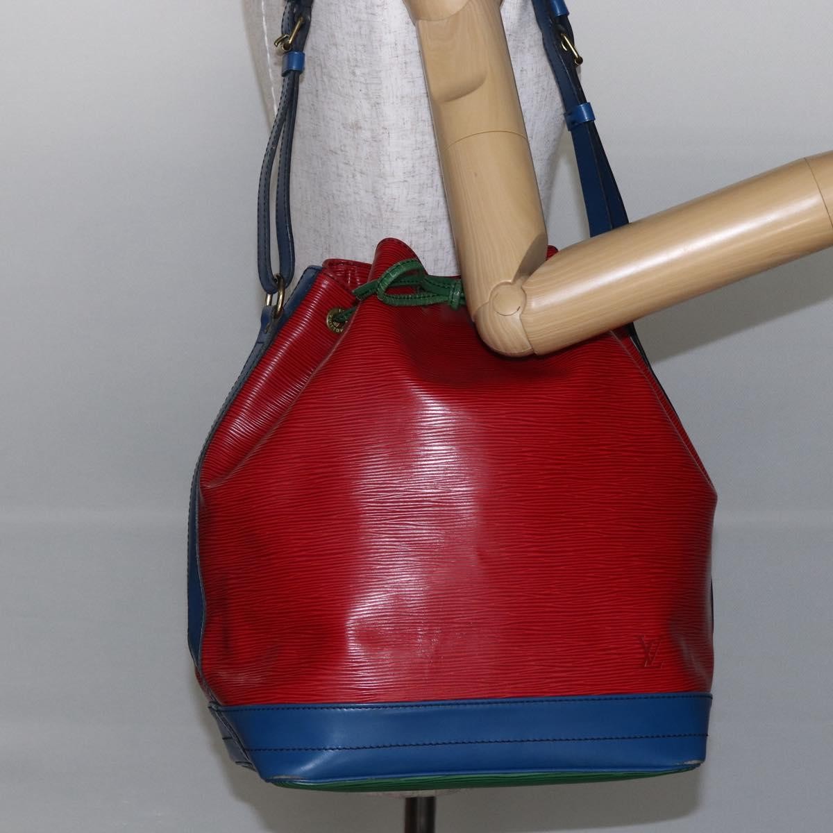 Louis Vuitton Tricolor Noe Handbag Epi Leather, MULTICOLOUR, LEATHER, Shoulder bag