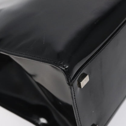 Celine Handbag Patent leather, BLACK, PATENT_LEATHER, Handbag