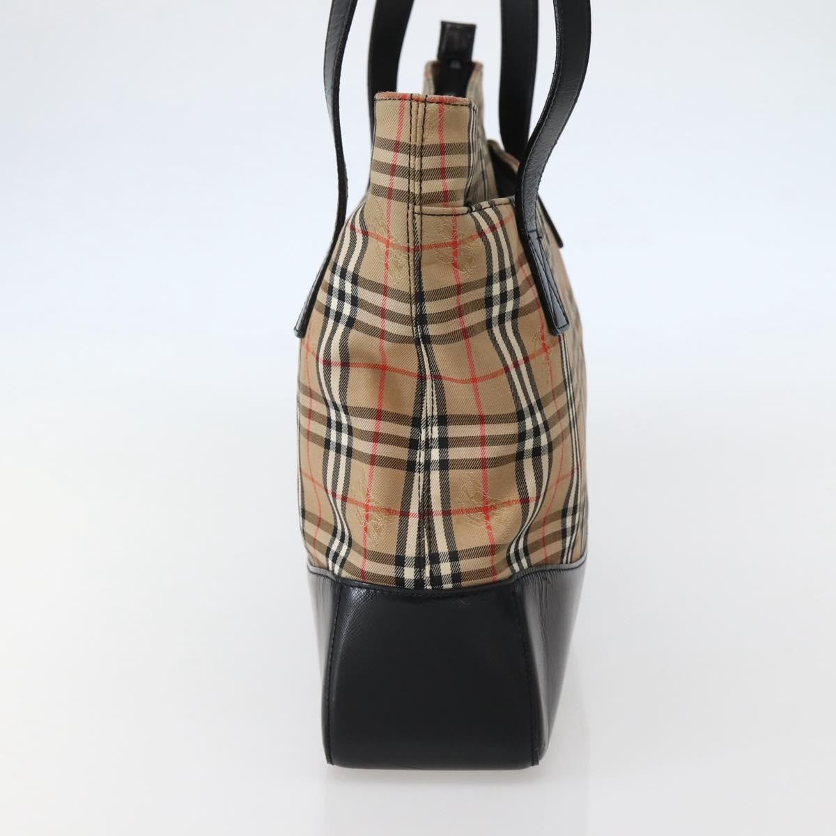 Burberry Nova Check Tote canvas check pattern, BEIGE, CANVAS, Tote bag