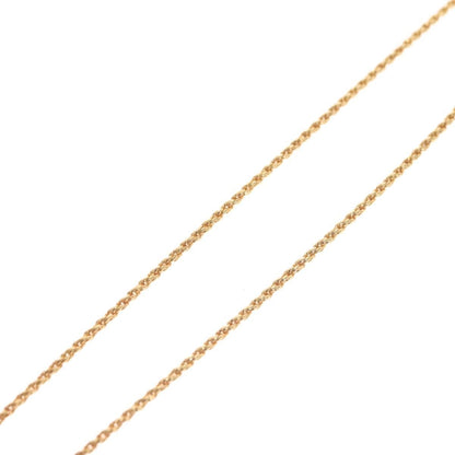 Christian Dior Vintage CD Round Pendant Necklace Metal, GOLD, METAL, Necklace