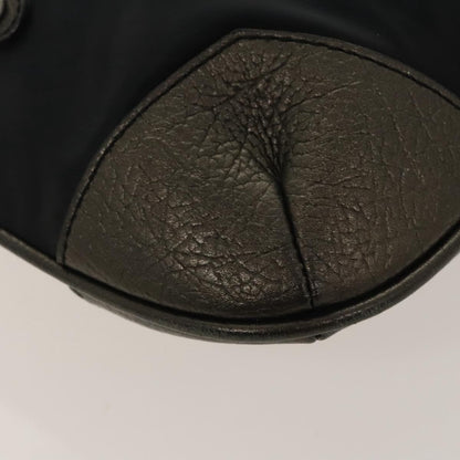 Burberry Zip Top Messenger Nylon, BLACK, NYLON, Shoulder bag