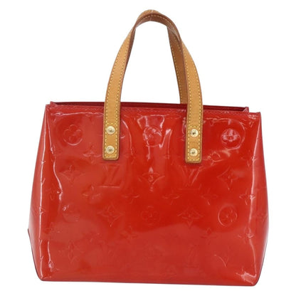 Louis Vuitton Reade Handbag Monogram Vernis, RED, PATENT_LEATHER, Handbag