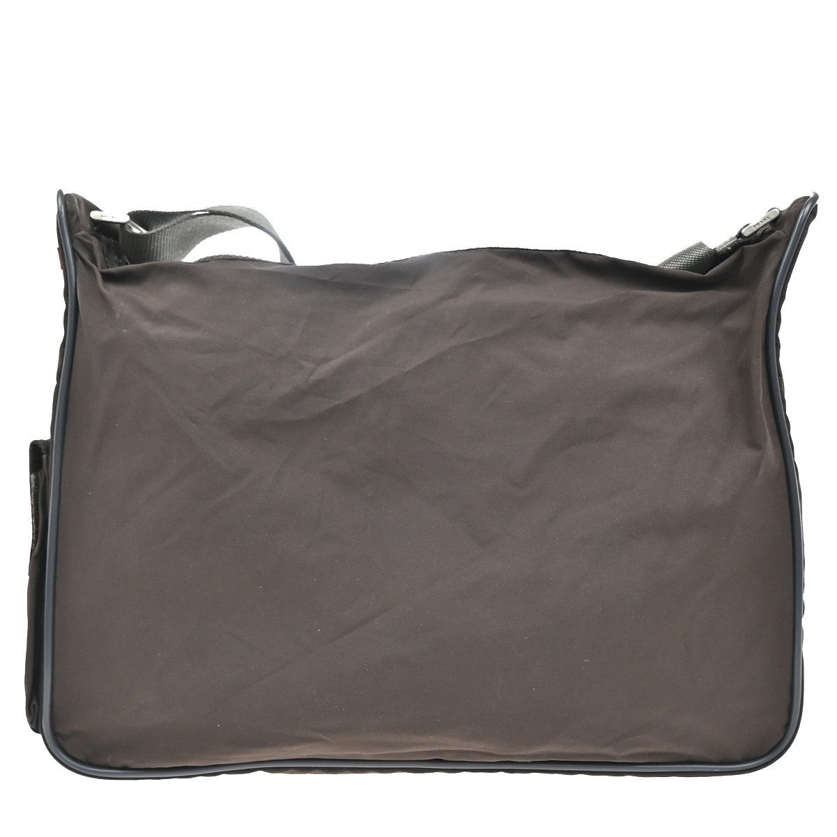 Prada Vintage Shoulder Bag Tessuto, BROWN, NYLON, Shoulder bag