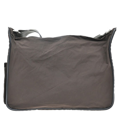 Prada Vintage Shoulder Bag Tessuto, BROWN, NYLON, Shoulder bag