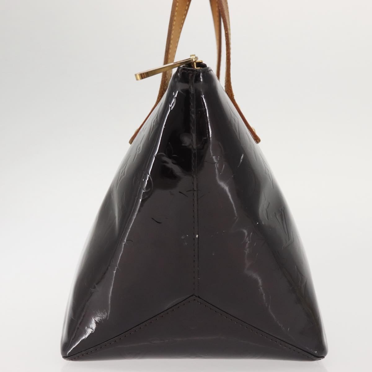 Louis Vuitton Bellevue Handbag Monogram Vernis, BURGUNDY, PATENT_LEATHER, Handbag