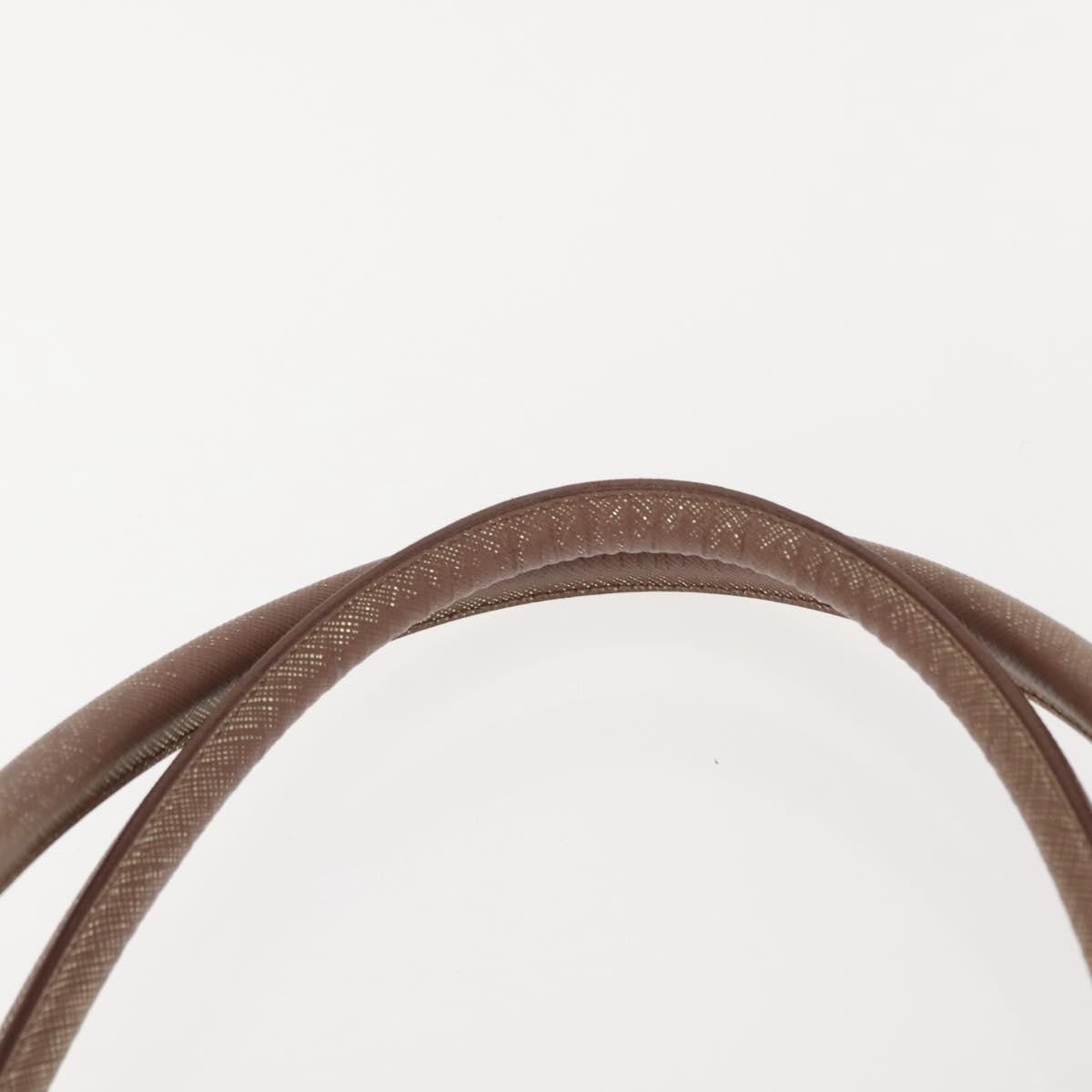 Salvatore Ferragamo Flap Satchel Saffiano Leather, GOLD, LEATHER, Handbag