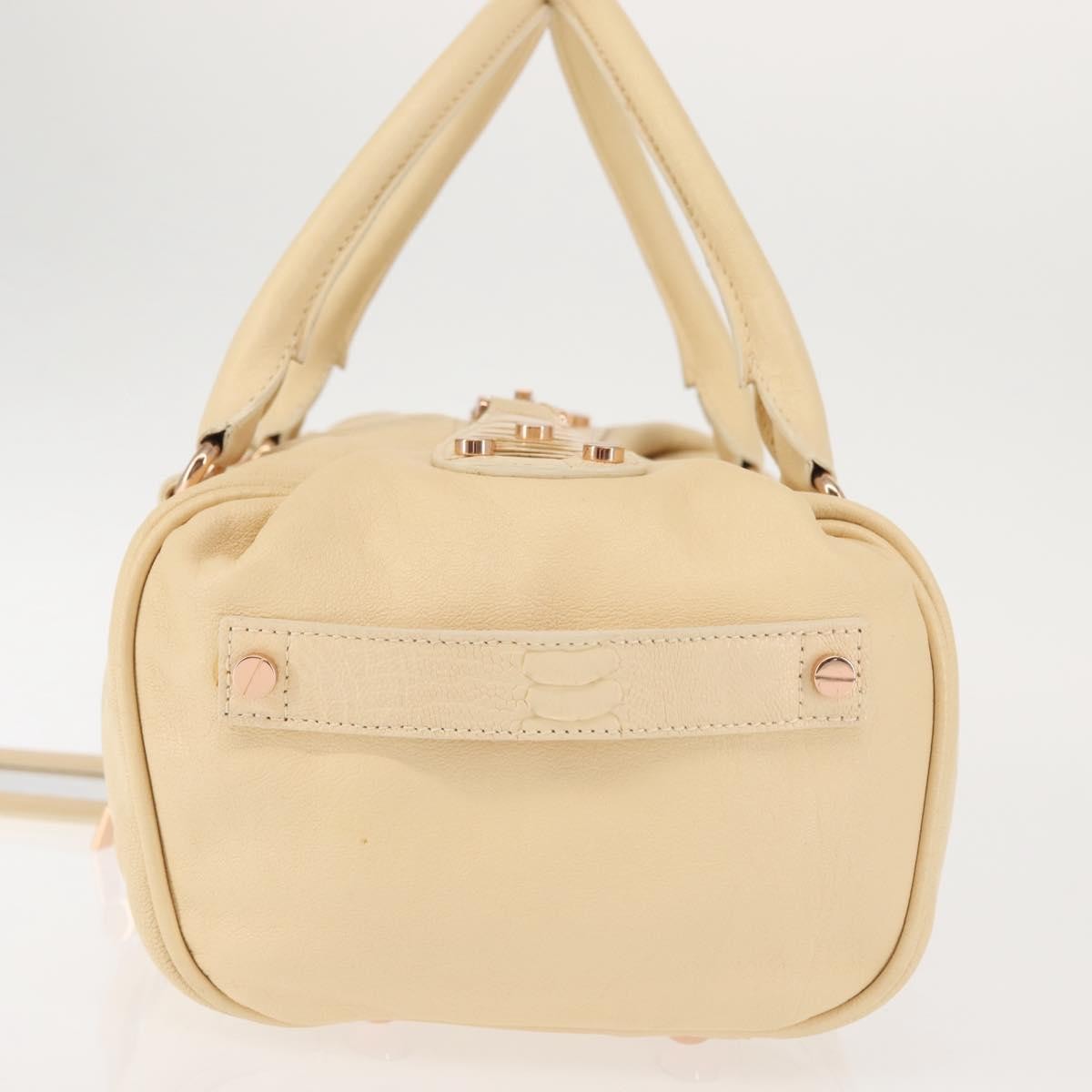 Balenciaga Vintage handbag Leather, BEIGE, LEATHER, Handbag