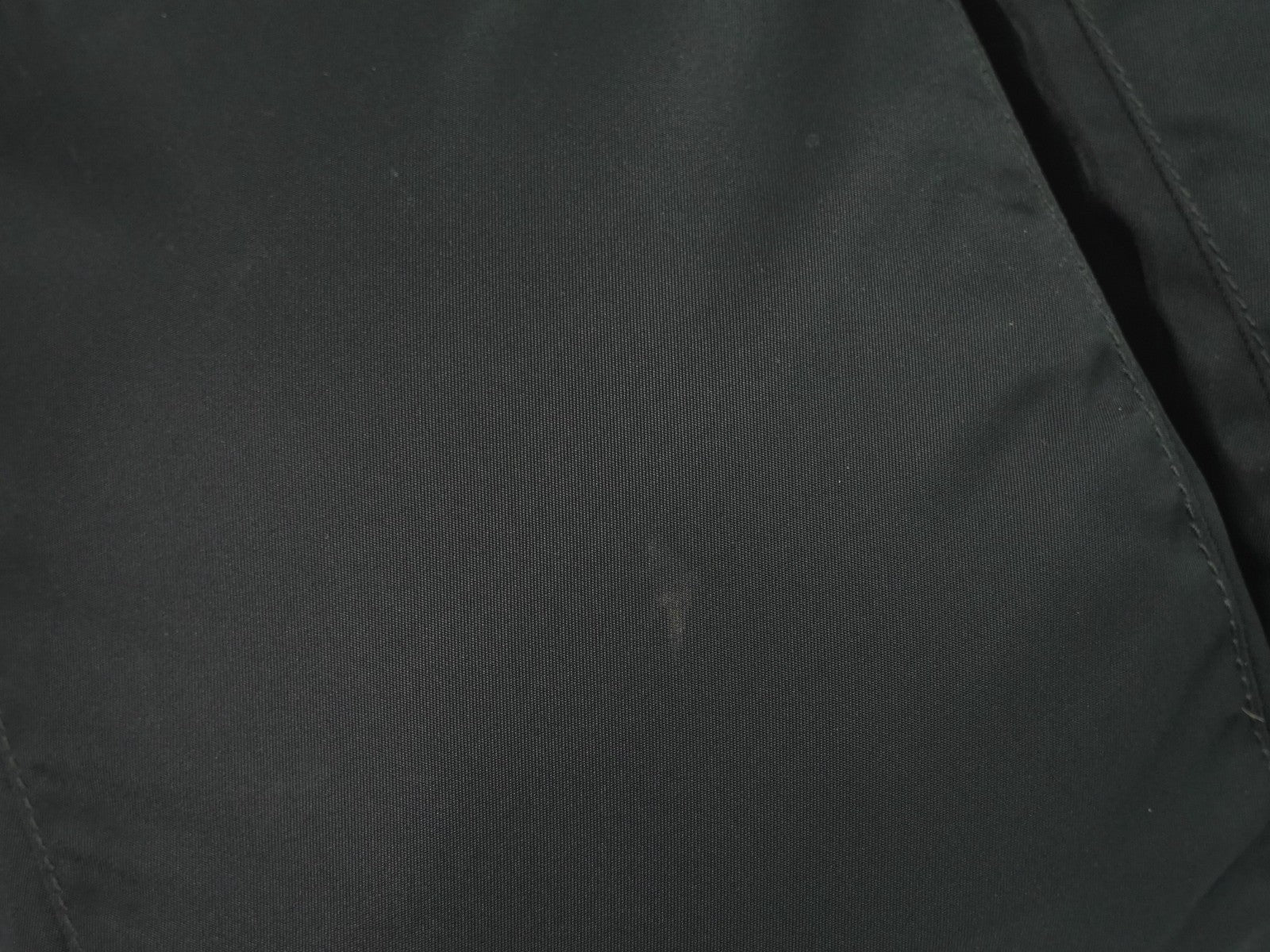 Prada Flat Messenger Bag Tessuto, BLACK, NYLON, Shoulder bag