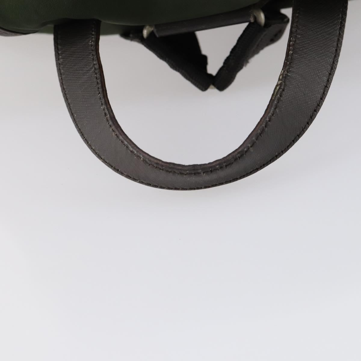 Prada Double Front Pocket Backpack Tessuto, KHAKI, NYLON, Backpack