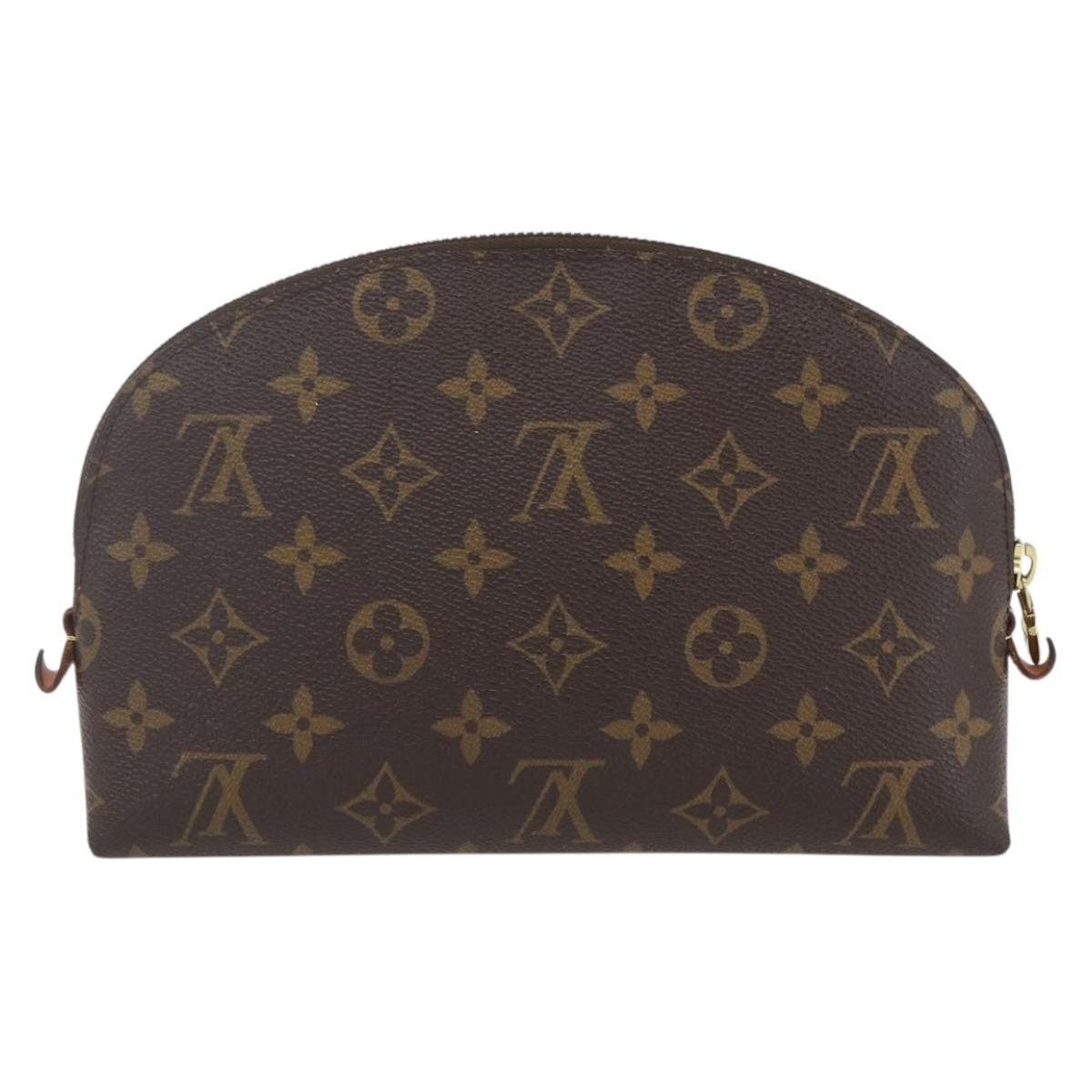 Louis Vuitton Cosmetic Pouch Monogram Canvas, BROWN, CANVAS, Clutche & pouche