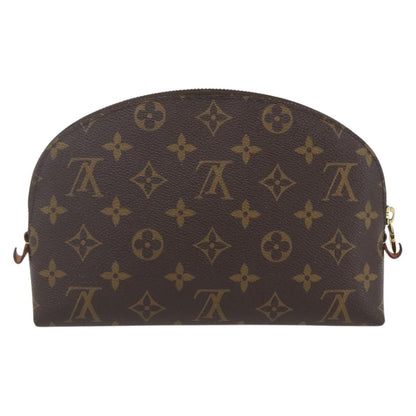 Louis Vuitton Cosmetic Pouch Monogram Canvas, BROWN, CANVAS, Clutche & pouche